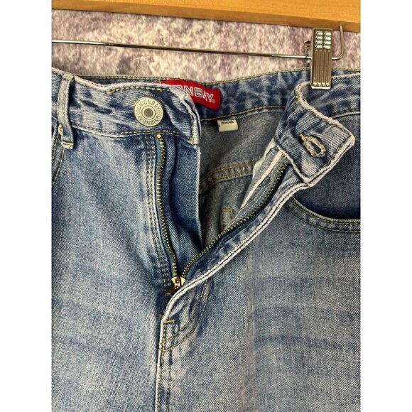 Vintage Union Bay Jeans Womens 11 Blue Denim High Rise Mom 80s Retro Tapered - Picture 10 of 14